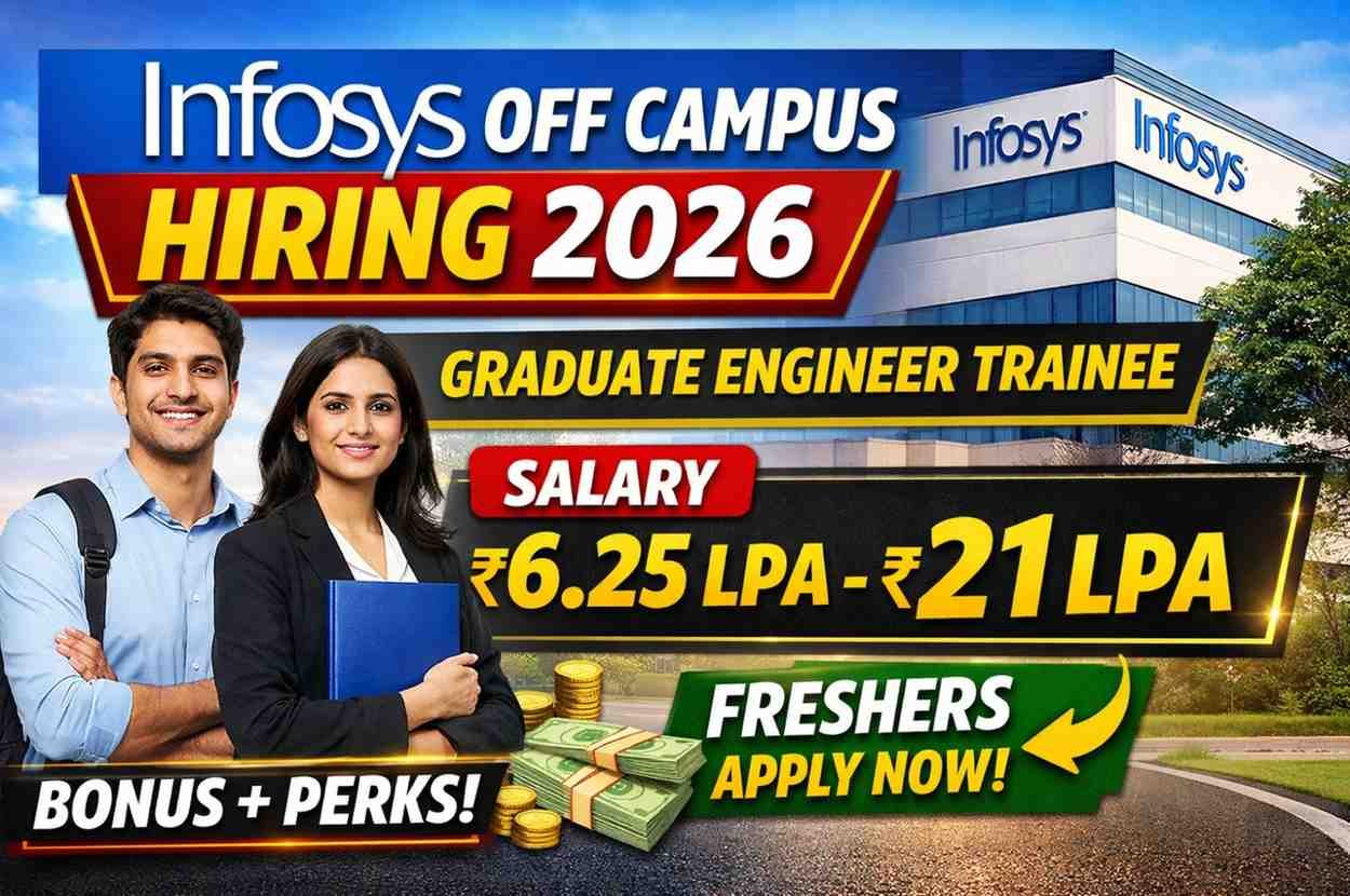 Infosys Off Campus Hiring 2026